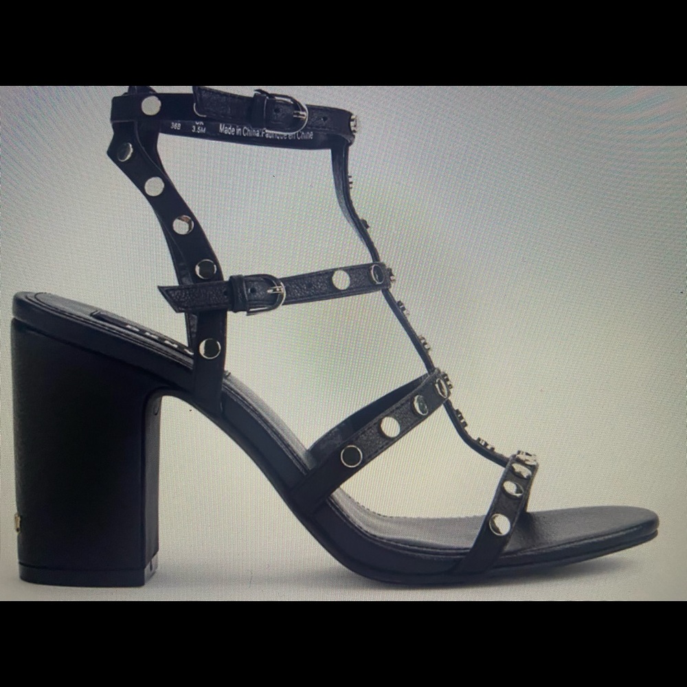 DKNY HANZ T STRAP MULE WITH STUDS - Picture 9 of 13
